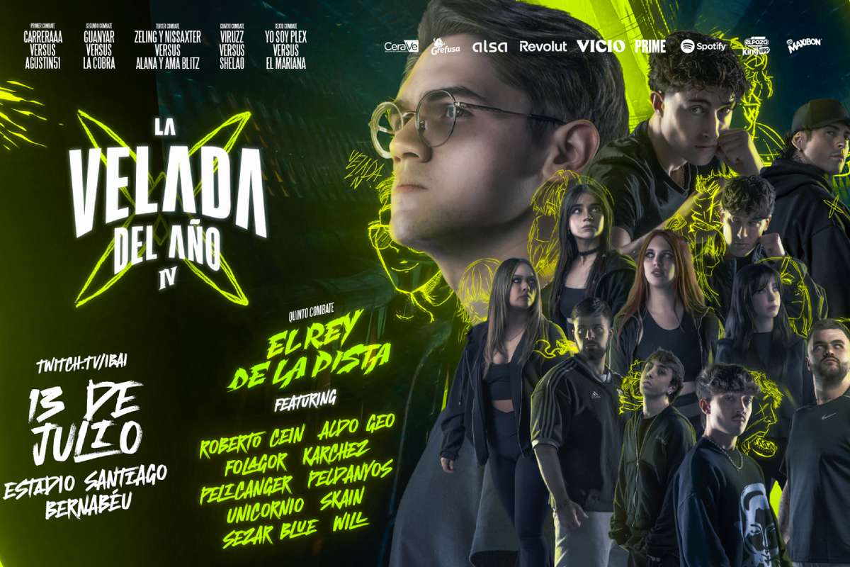 velada del año 4 – Ibai hará historia con 'La Velada del Año IV' en el Santiago Bernabéu